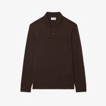Carica l'immagine nel visualizzatore di Gallery, Polo Lana Lacoste - Dh0215 Rv2 Marrone