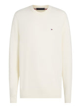 Carica l'immagine nel visualizzatore di Gallery, Maglia Tommy Hilfiger - Mw28046 Z00 Avorio