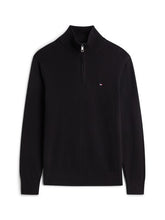 Carica l'immagine nel visualizzatore di Gallery, Maglia Tommy Hilfiger - Mw28049 Bds Nero