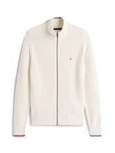 Carica l'immagine nel visualizzatore di Gallery, Maglia Zip Tommy Hilfiger - Mw41517 Z00 Avorio