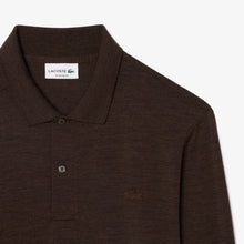 Carica l'immagine nel visualizzatore di Gallery, Polo Lana Lacoste - Dh0215 Rv2 Marrone
